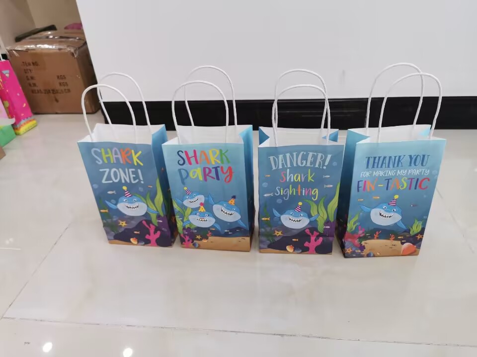 Shark Paper Gift Bags