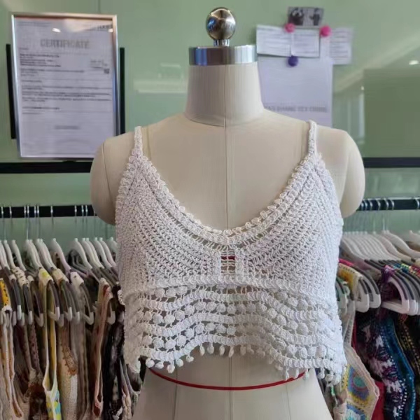 Short style lace cardigan