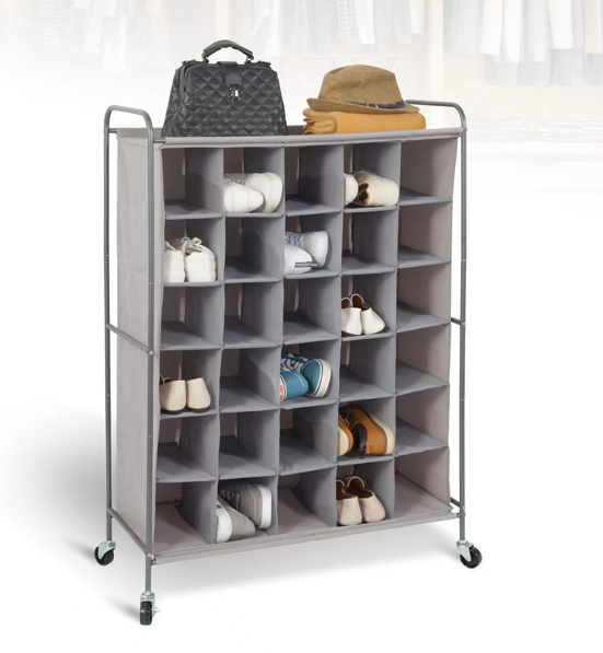 30 Shoe Cubby Organizer