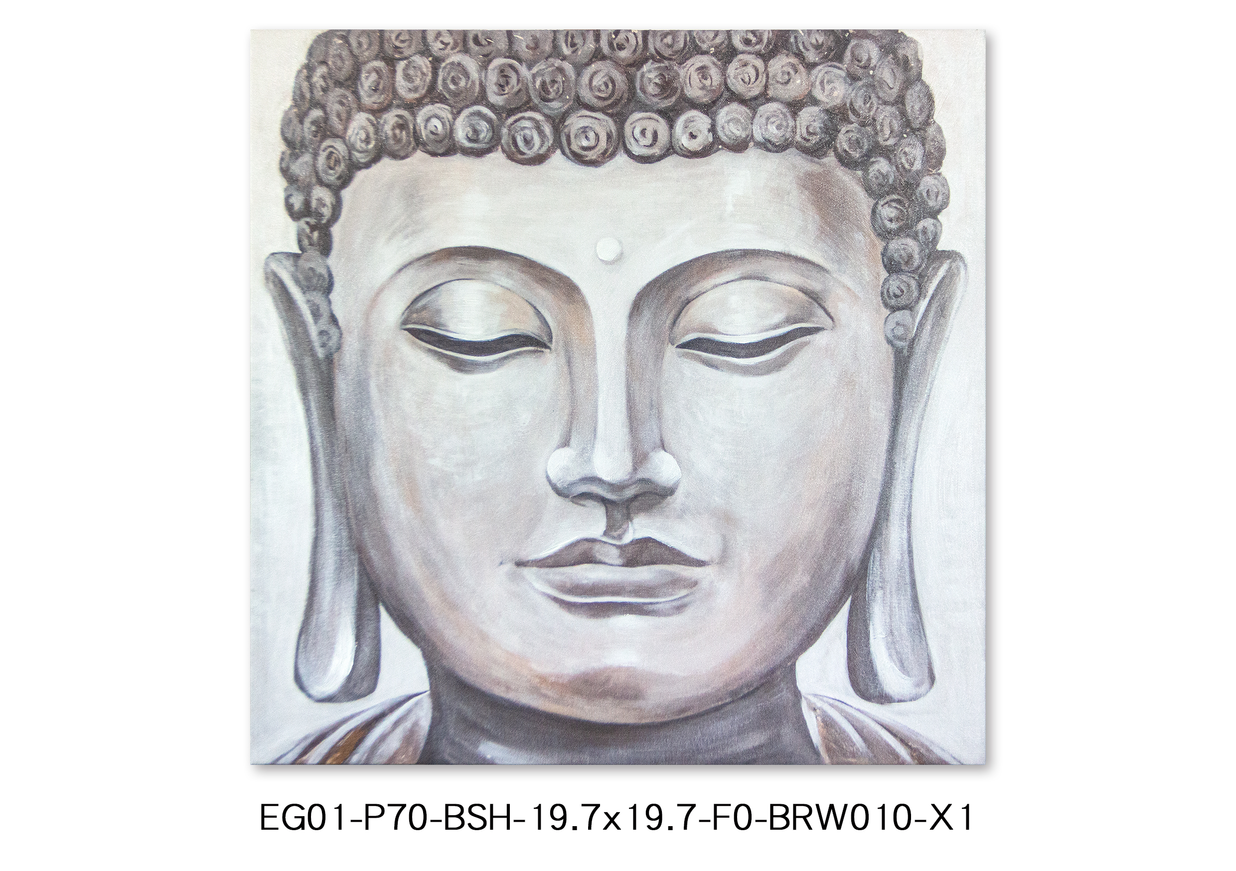 500x500x24mm Wall Art Poster Print Framed Print Framed Art