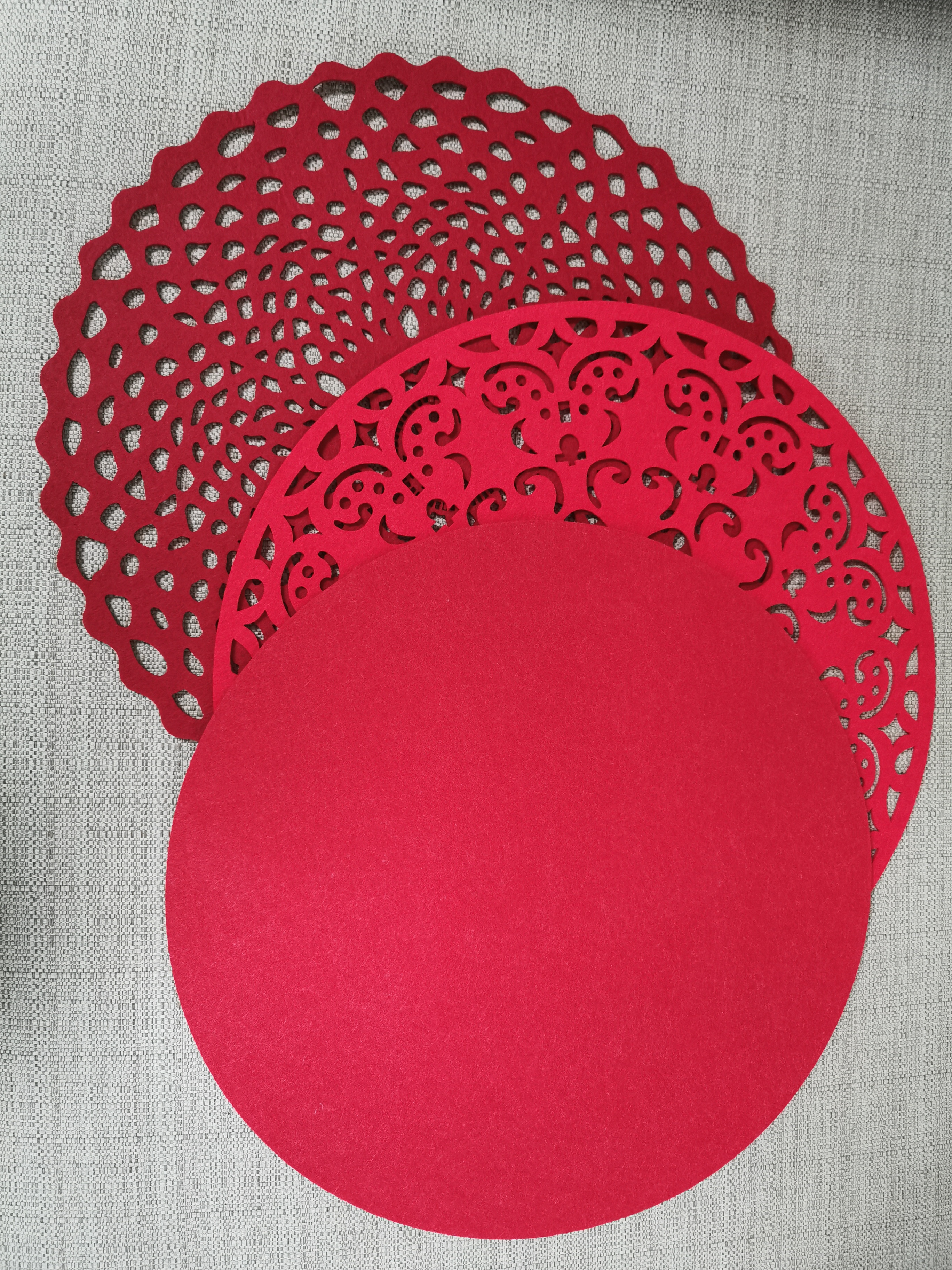 Heat resistance washable and nonwoven place mat