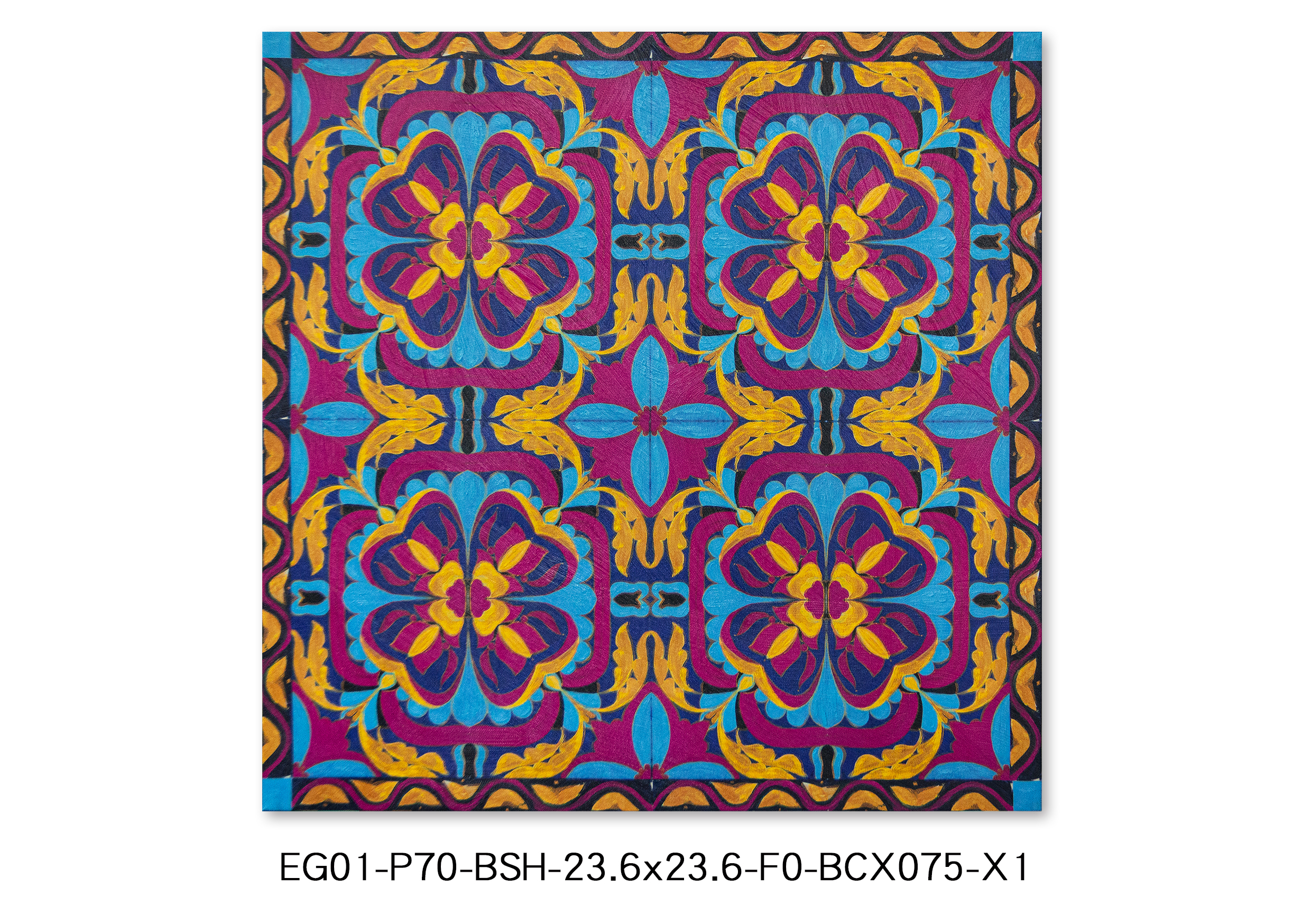 600x600x24mm Wall Art Poster Print Framed Print Framed Art