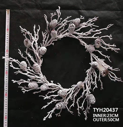 Christmas decoration artificial natural pine cone