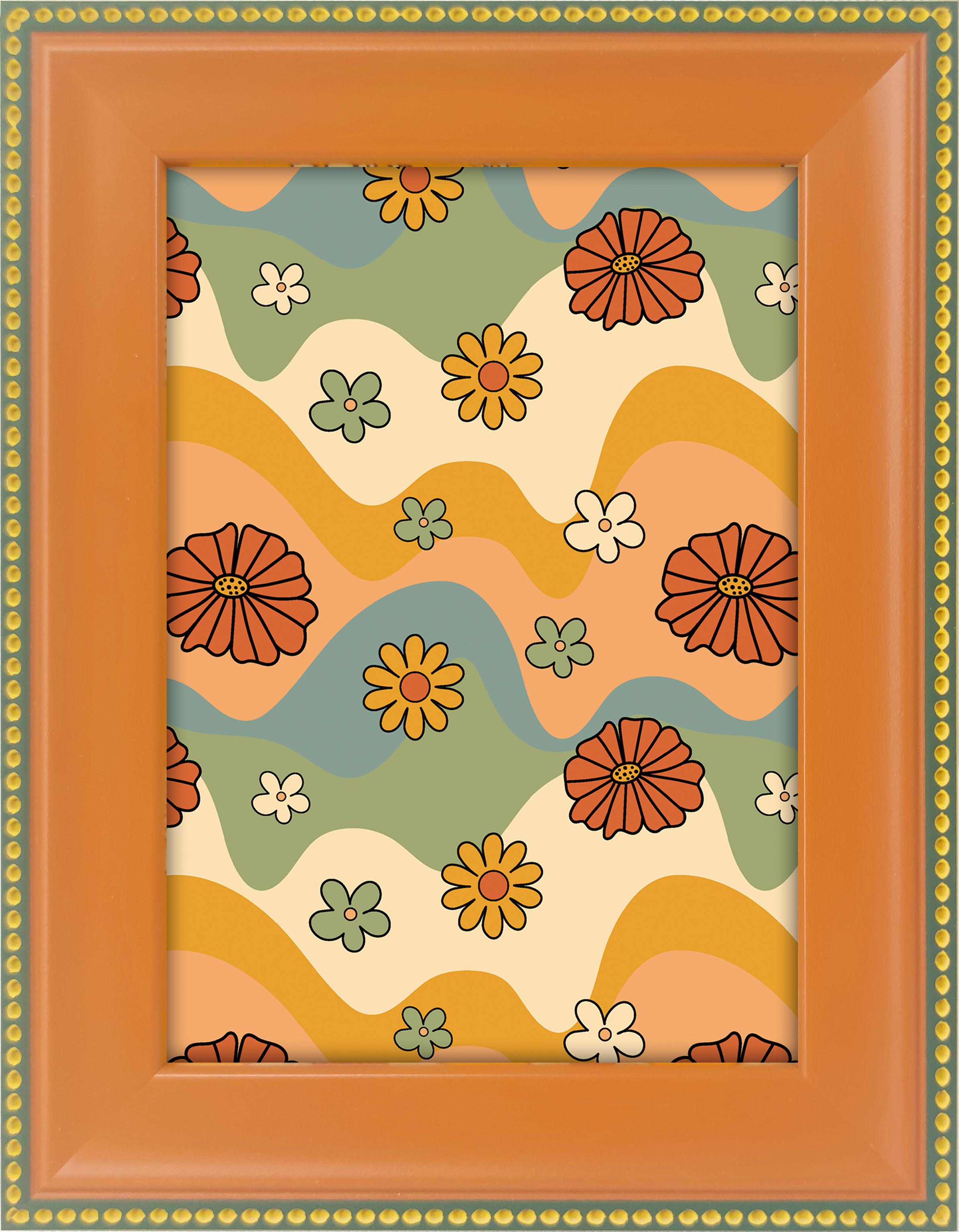 154x204x15mm Wall Art Poster Print Framed Print Framed Art
