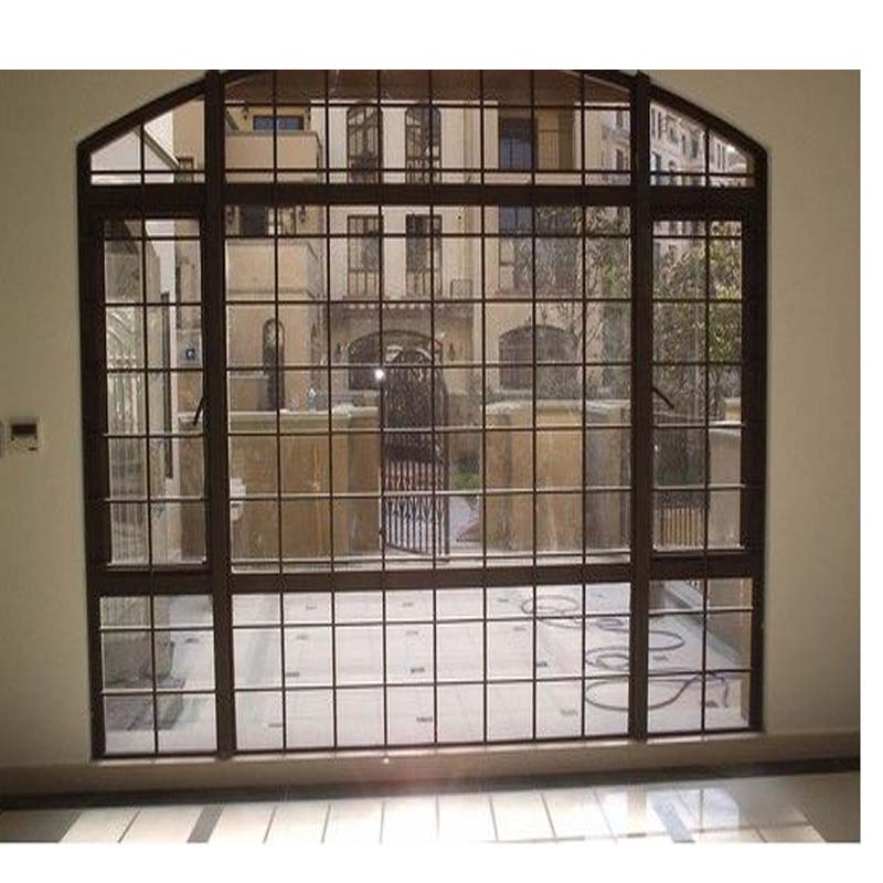 Grill Design USA Style Thermal Break Aluminum Double Glass Casement Window