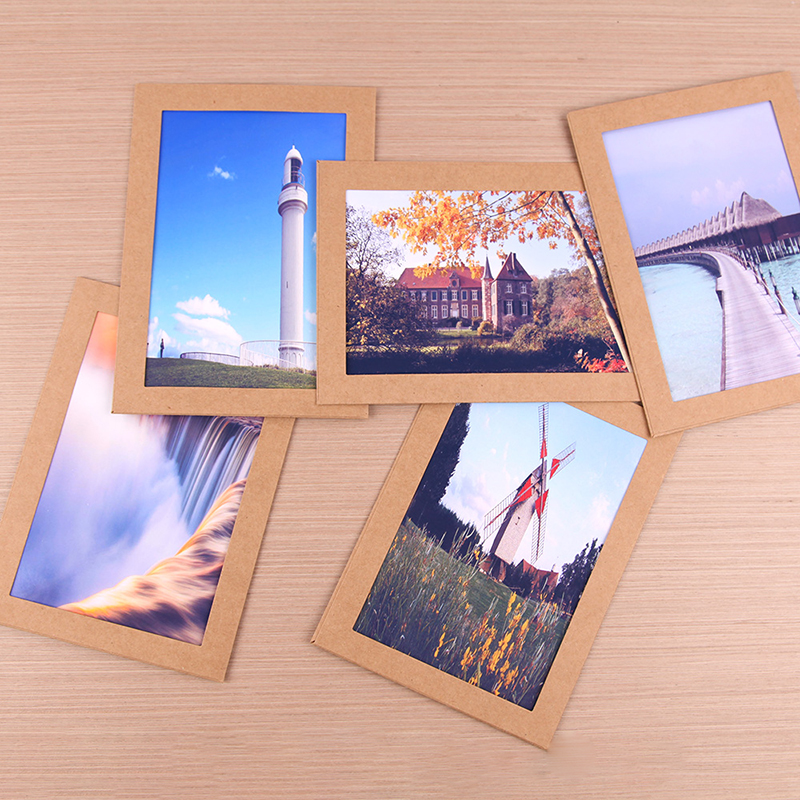 Paper photo frame