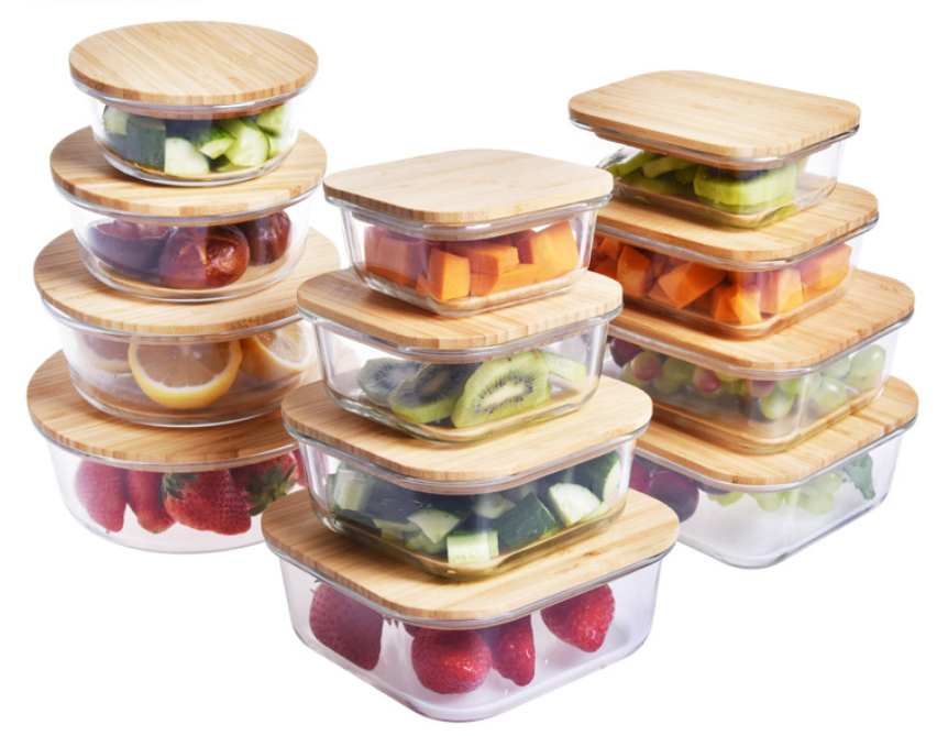 Food storage jar;glass storage jar;refrigerator storage jar;kitchen;dining;glassware