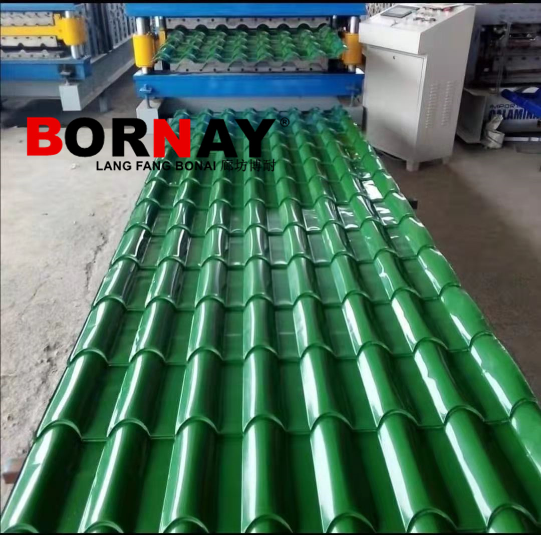 Langfang bonai Fireproof Spanish Plastic PVC Roofing Sheet/Tiles