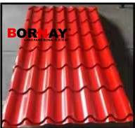 Langfang bonai Construction Building Materials Roofing Sheet PVC Synthetic Chinese Style Resin Tile