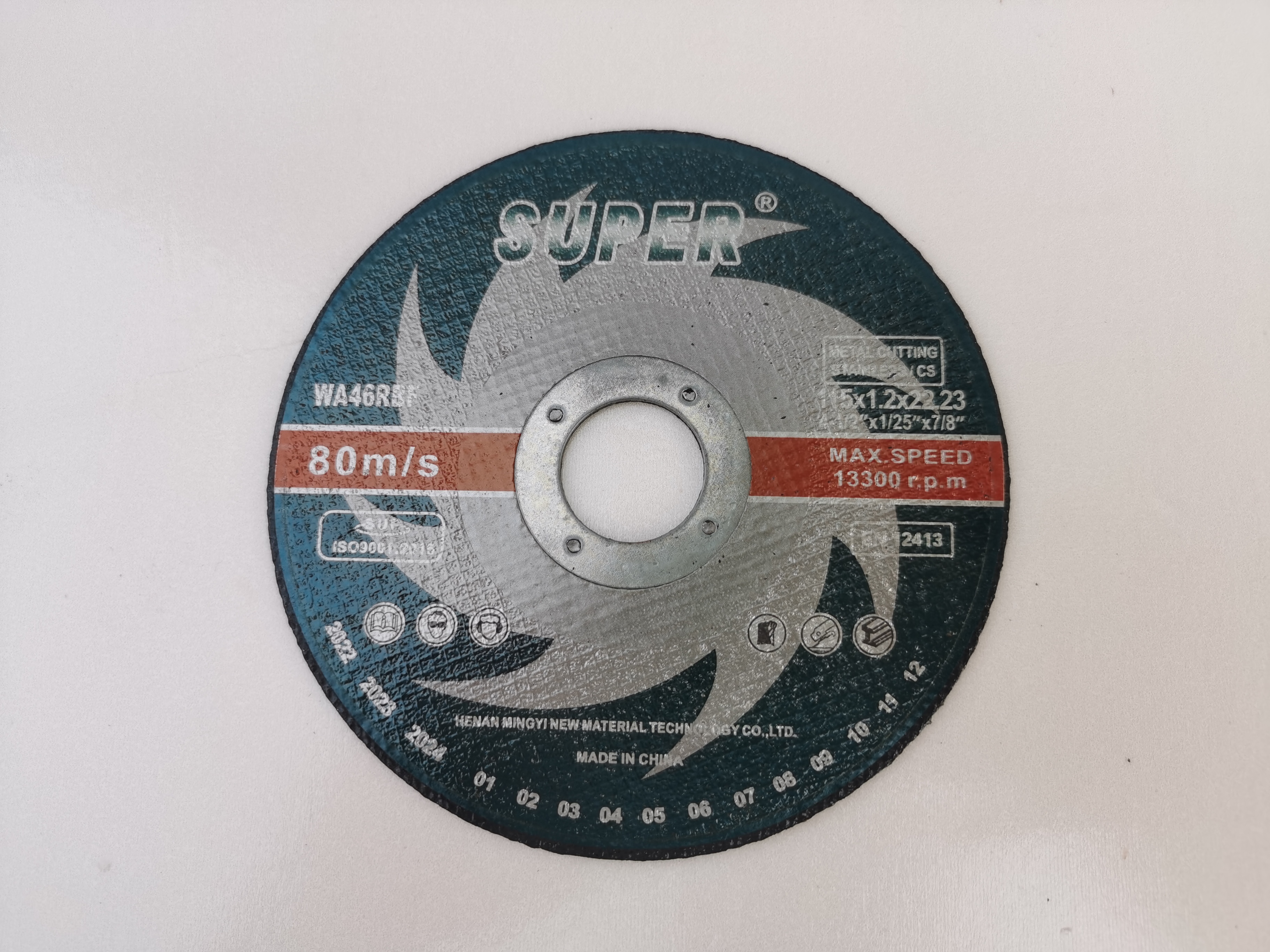 115 Ultra thin metal cutting disc