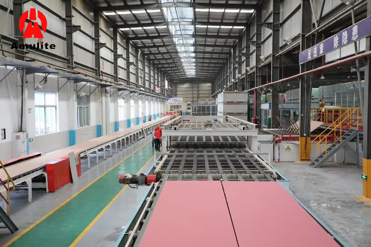 China Amulite gypsum board metal frame production machine