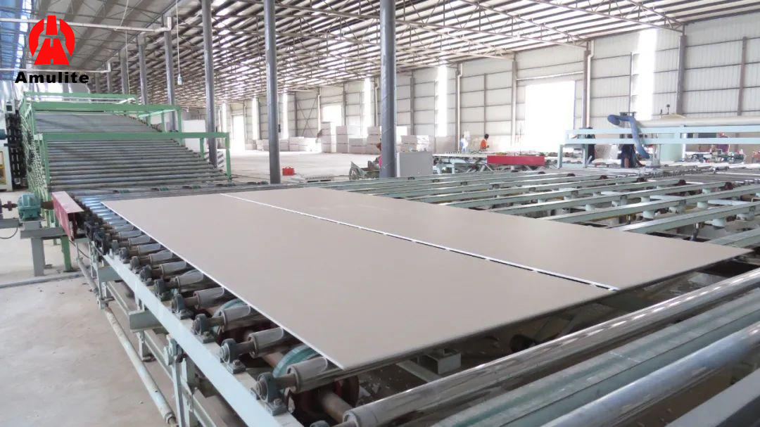 China Amulite gypsum board paper production line trade