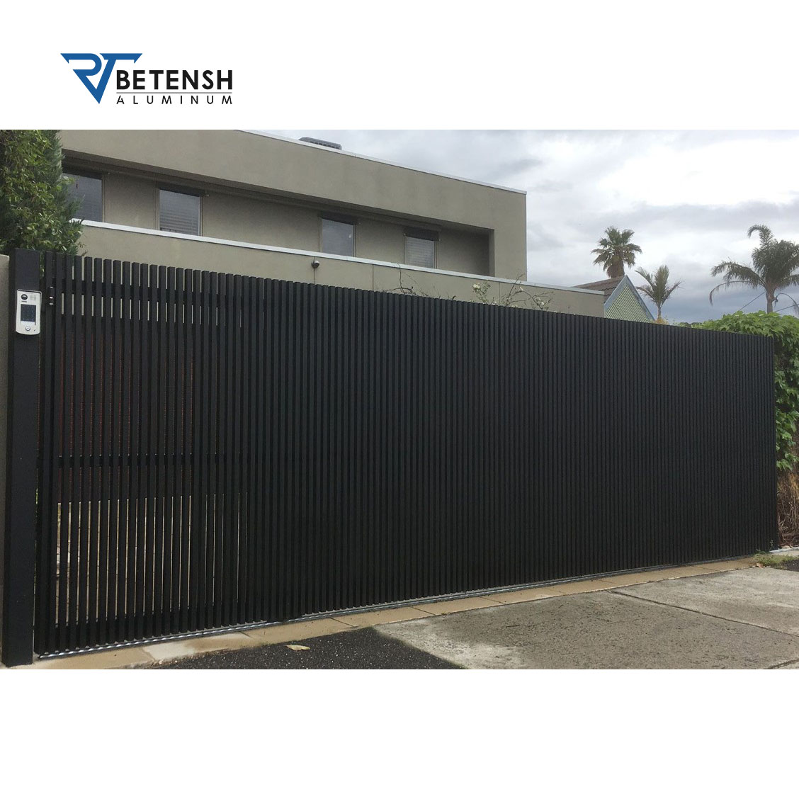 High Quality Villa Entrance Front Main Swing Driveway Sliding Electric Driveway Gates