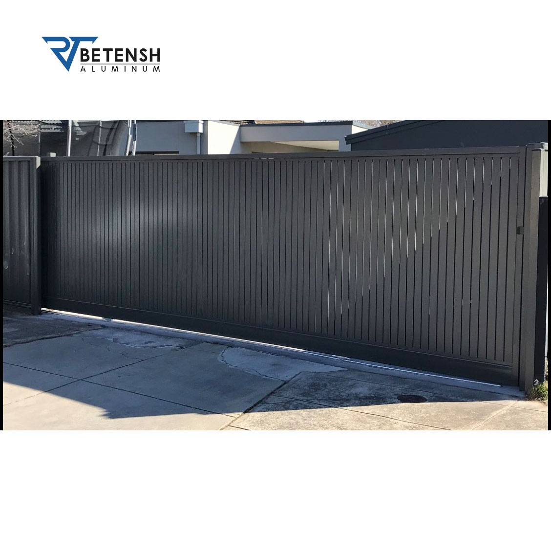Sliding Driveway gate aluminum gate
