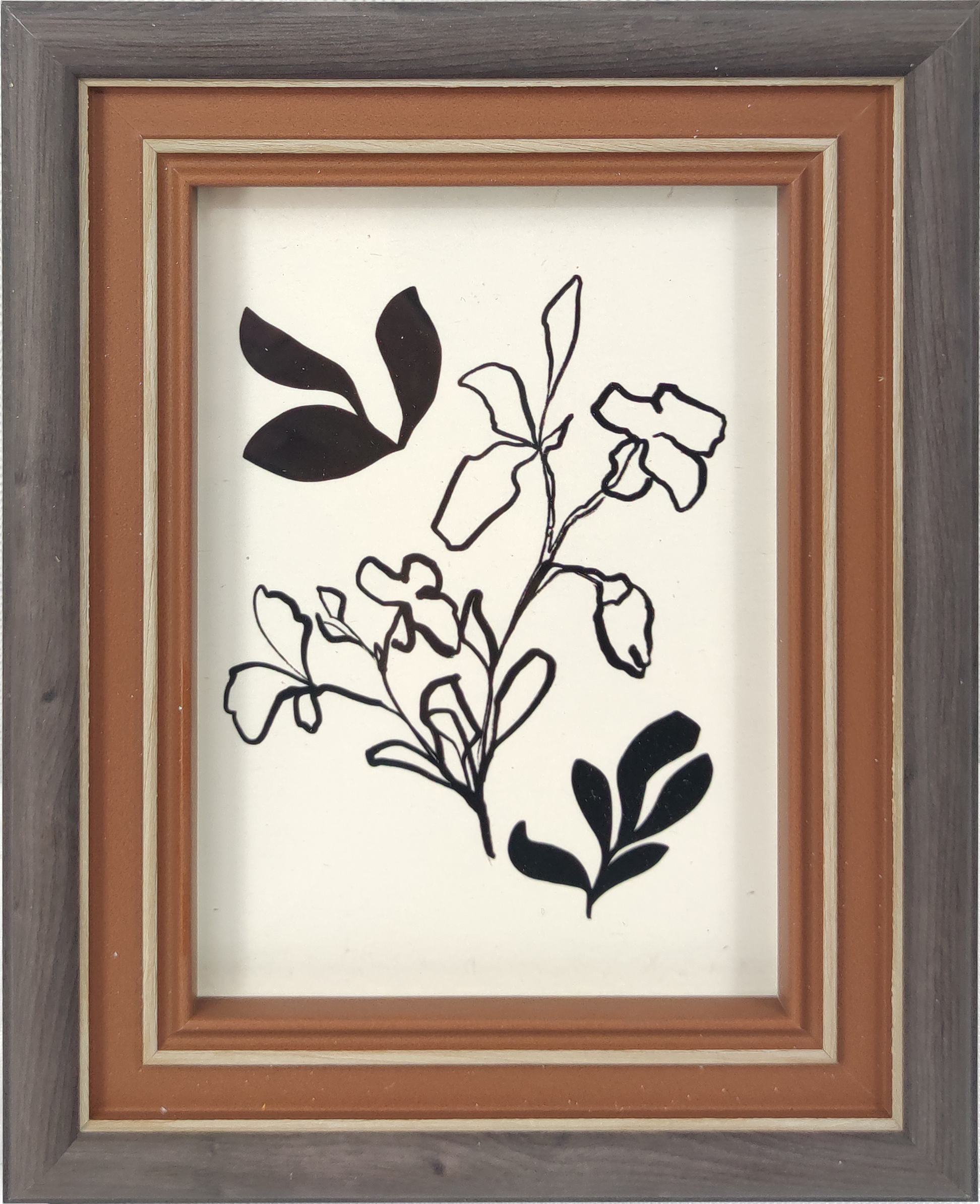 168x218x26mm Wall Art Poster Print Framed Print Framed Art