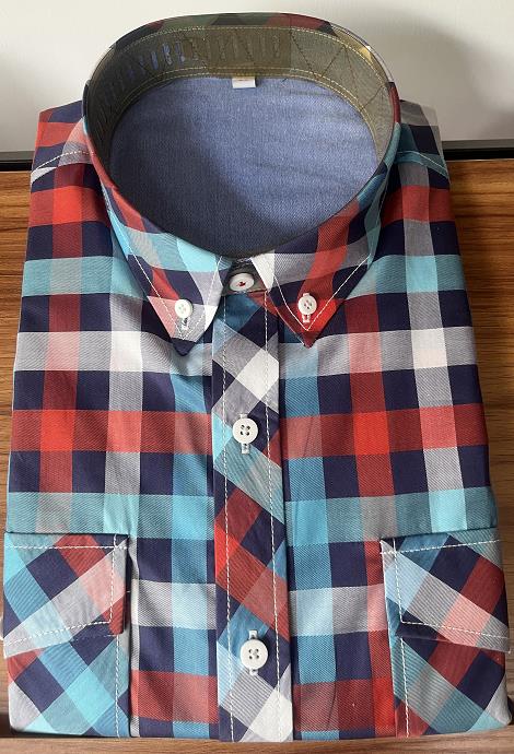 Mens cotton y/d check shirts