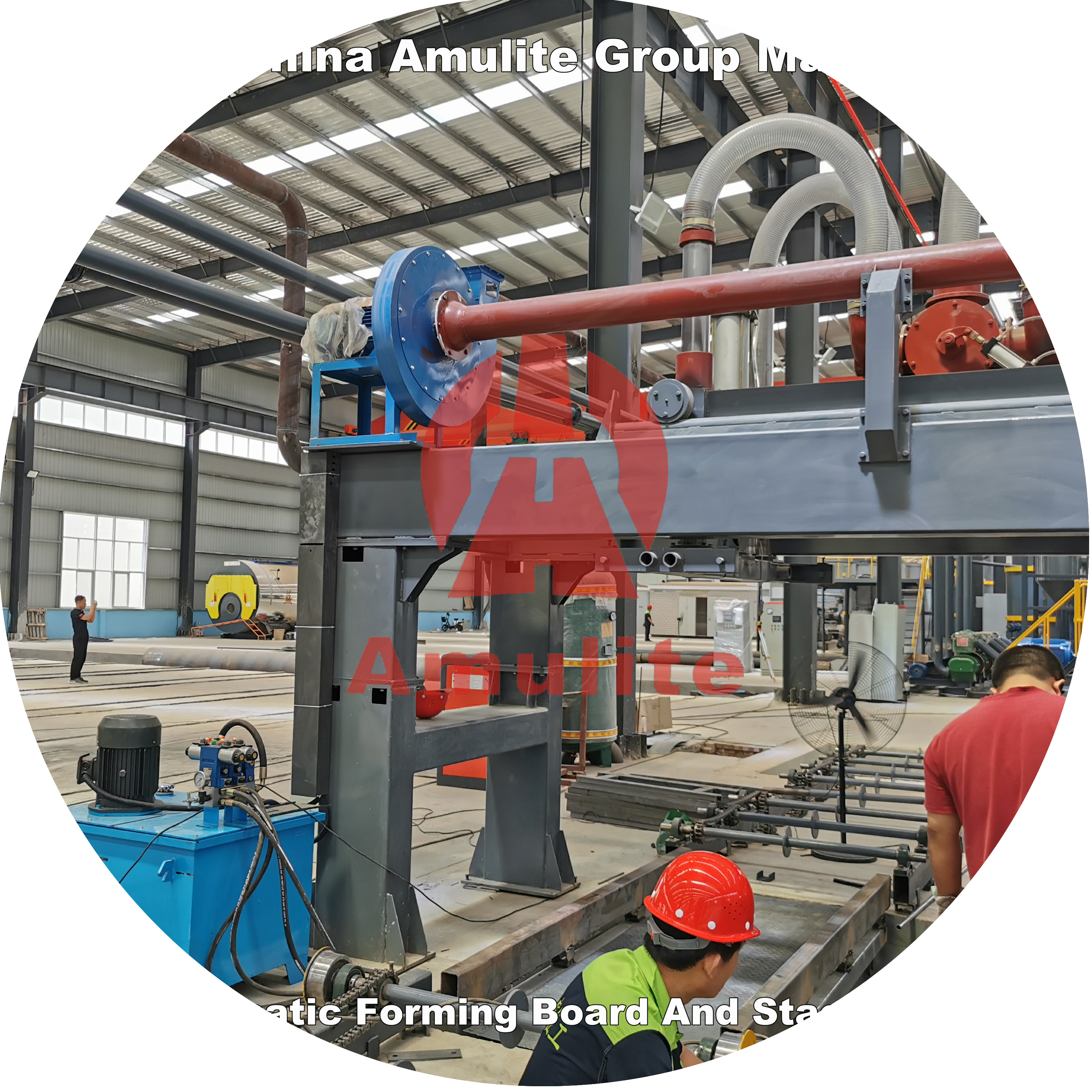 China Amulite fiber cement board cutting machine