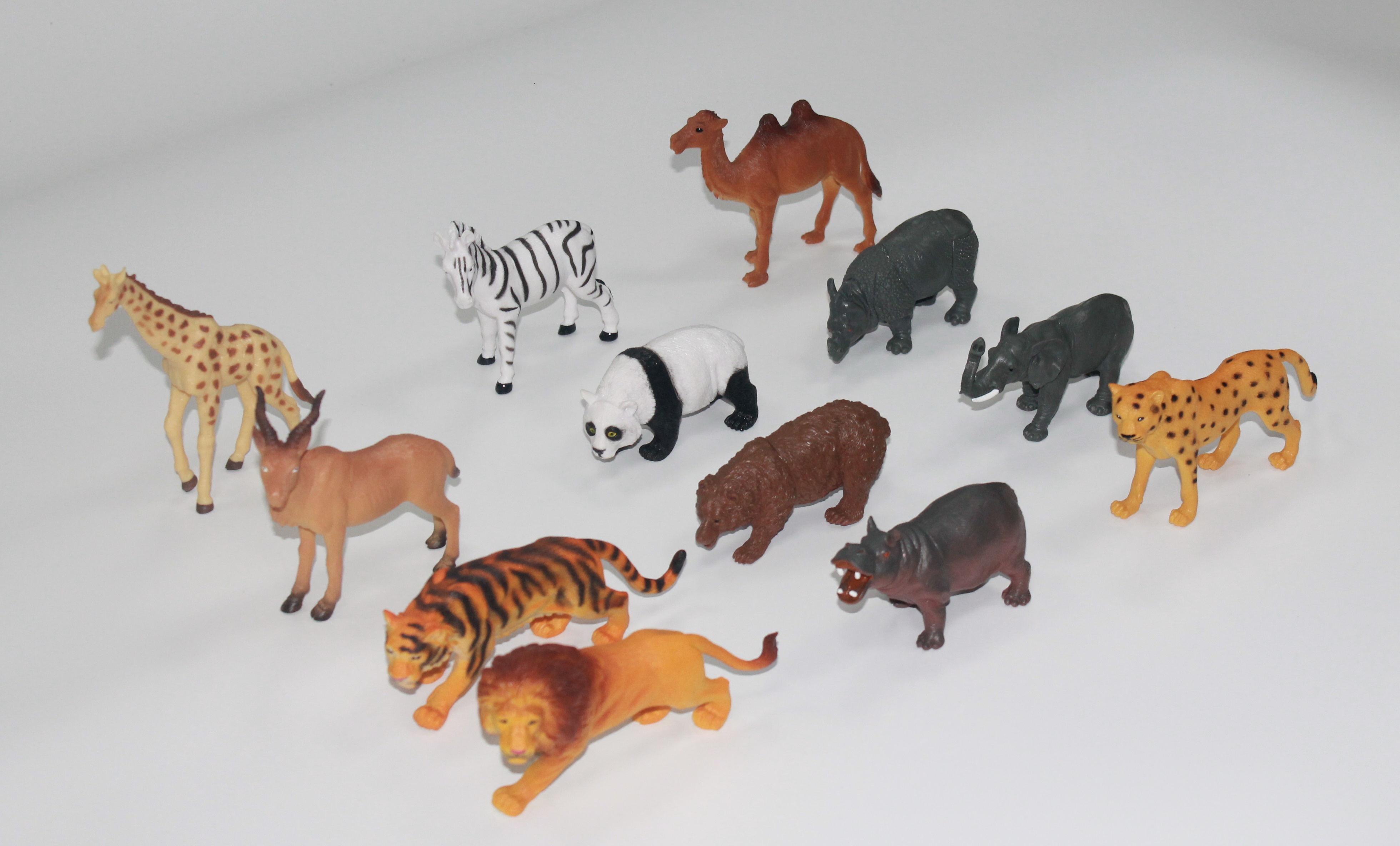 6inches wild animals toys