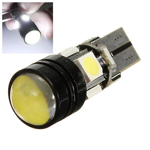 YN T10 3W 12V 5050 4smd LED bulb, stop lamp, tail lamp, map lamp, trunk lamp, license plate lamp etc
