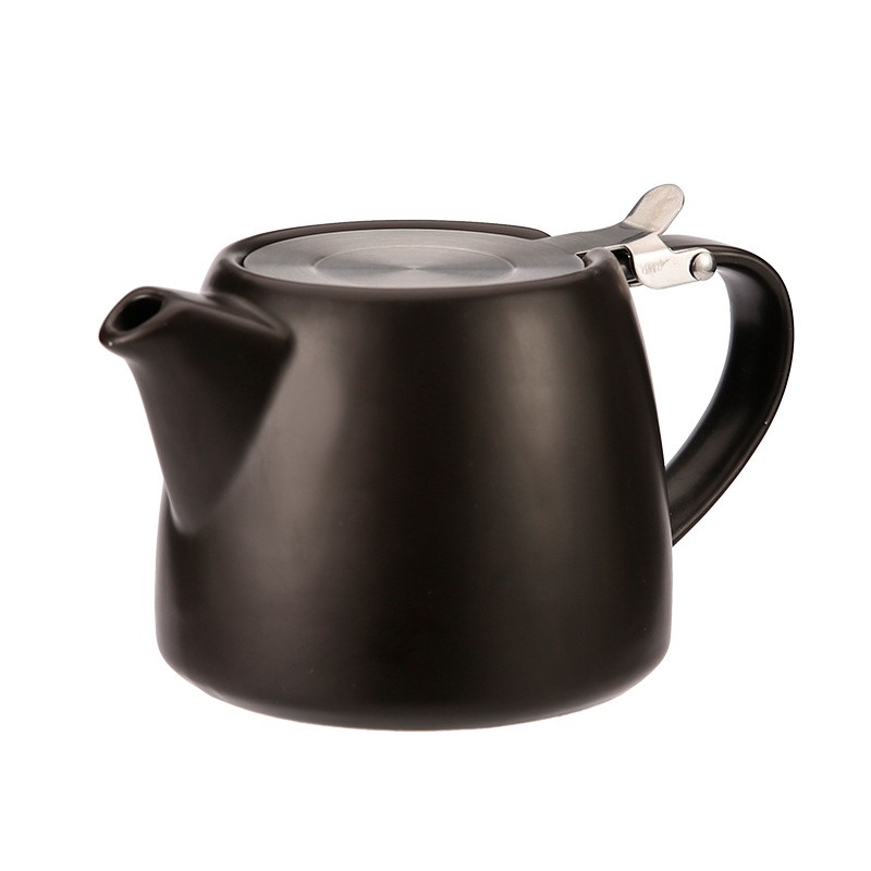 S/S Lid Porcelain Coffee And Teapot