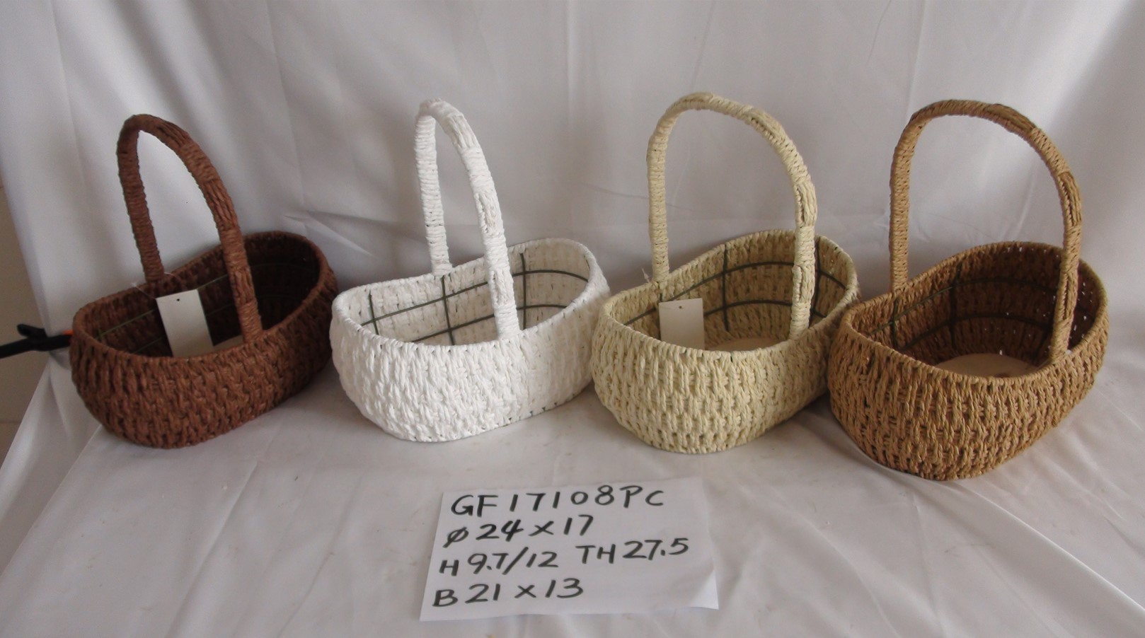 Plastic basket， hang bag