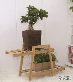 wooden shelf