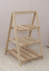Wooden shelf