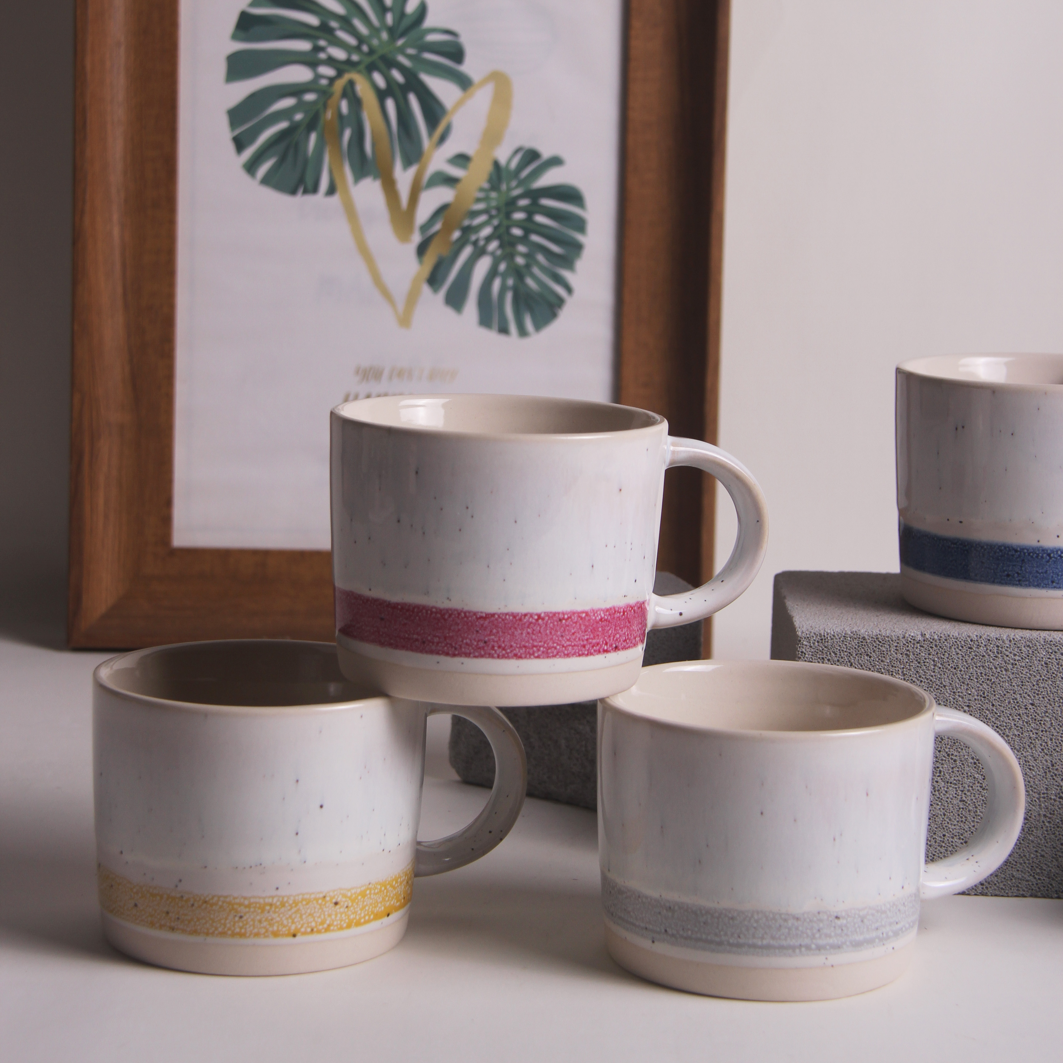 colorful life mug
