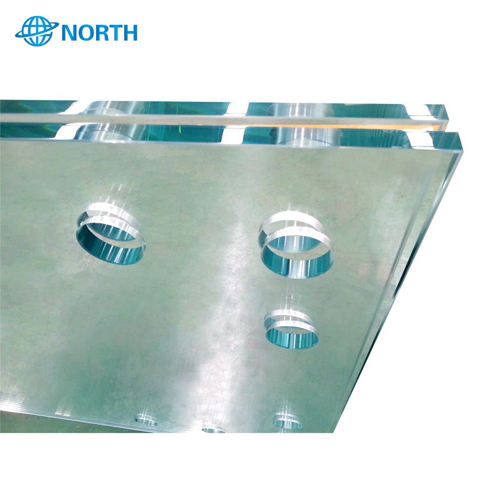 North Tech ultra clear tempered glass windows tempered glasse