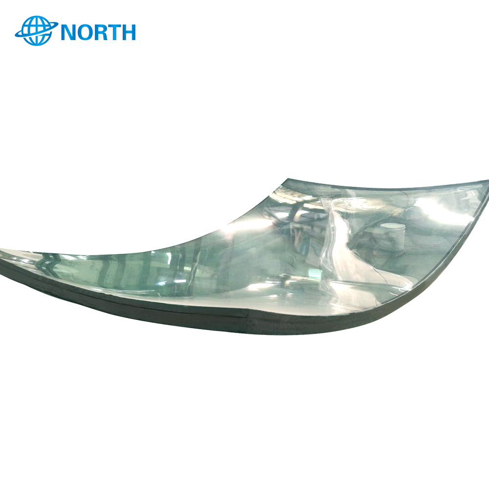 North Tech custom bent tempered glass price