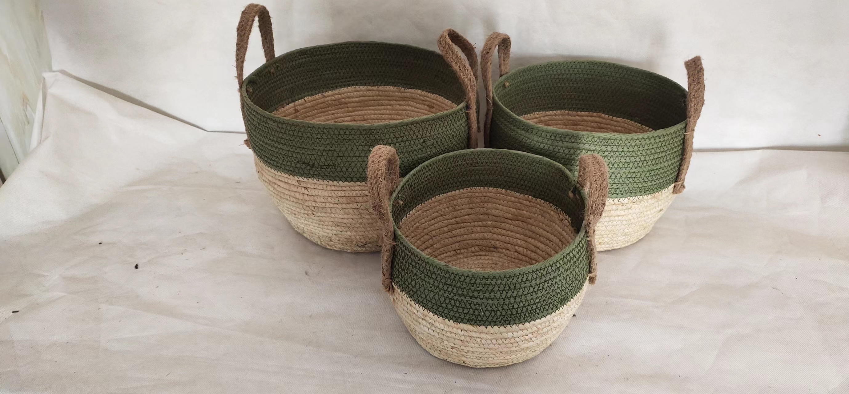 Straw Baskets Home Storage Solutions Modern Laundry Straw Storage Baskets