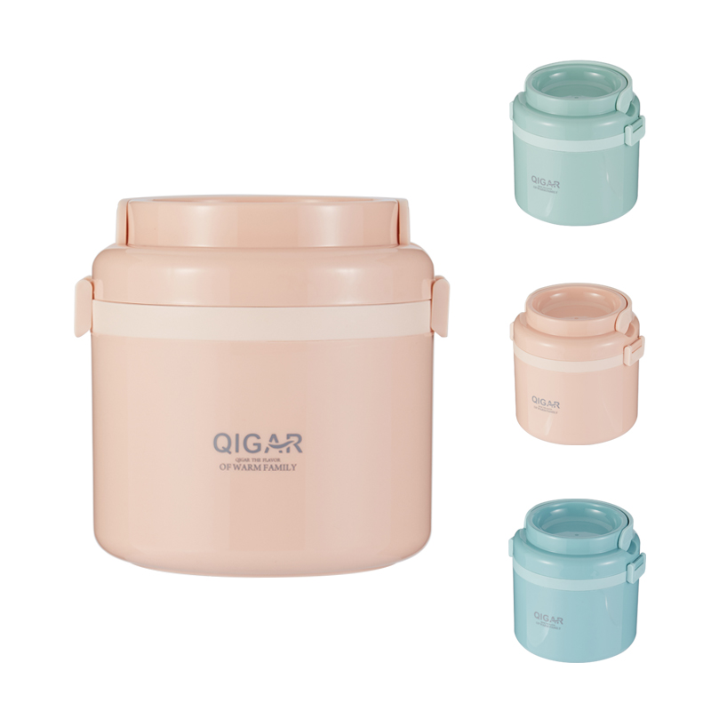 Round microwave safe pp plastic lunch box