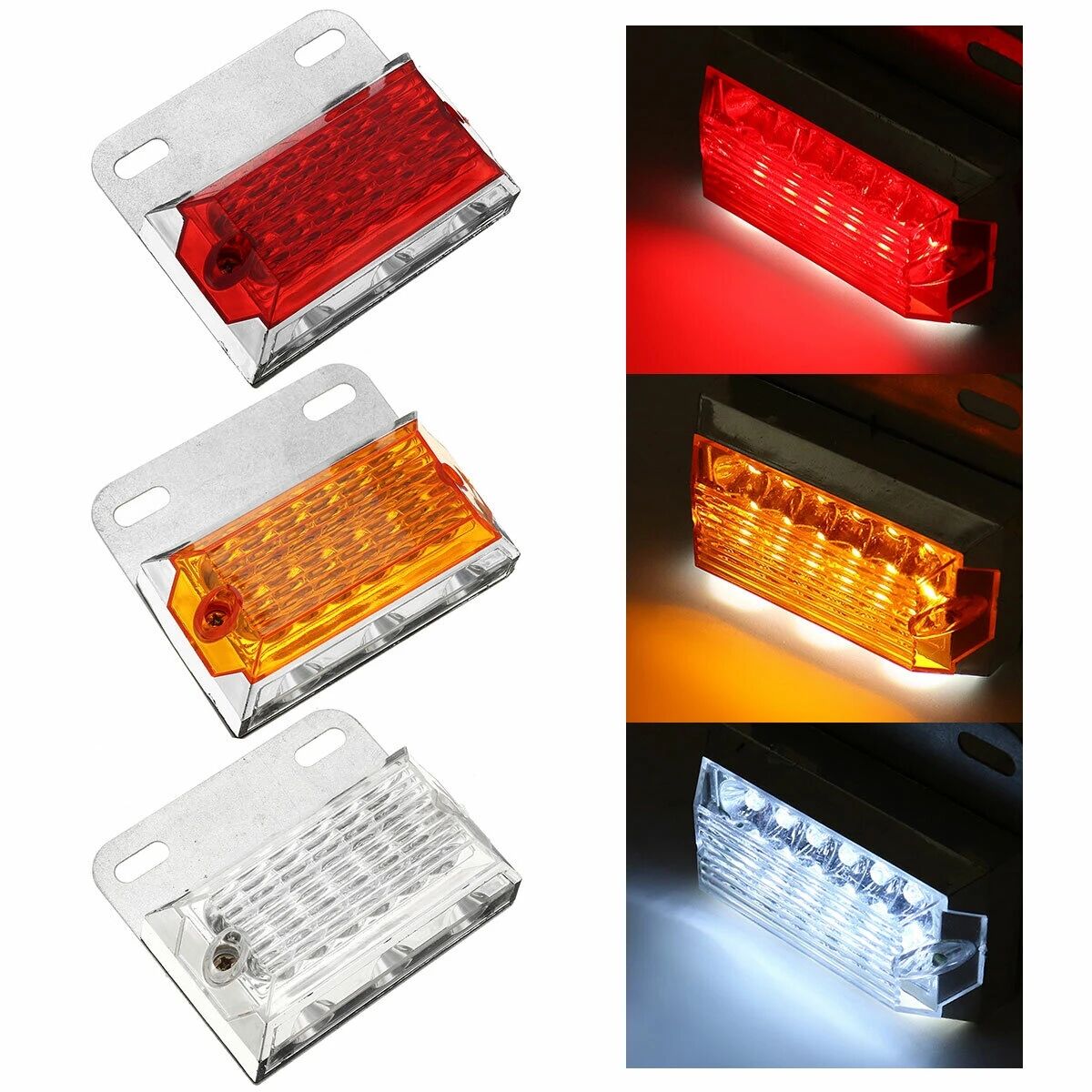 YN-E16555 24V side marker lamp tail lamp, applicable to most trucks and trailers.