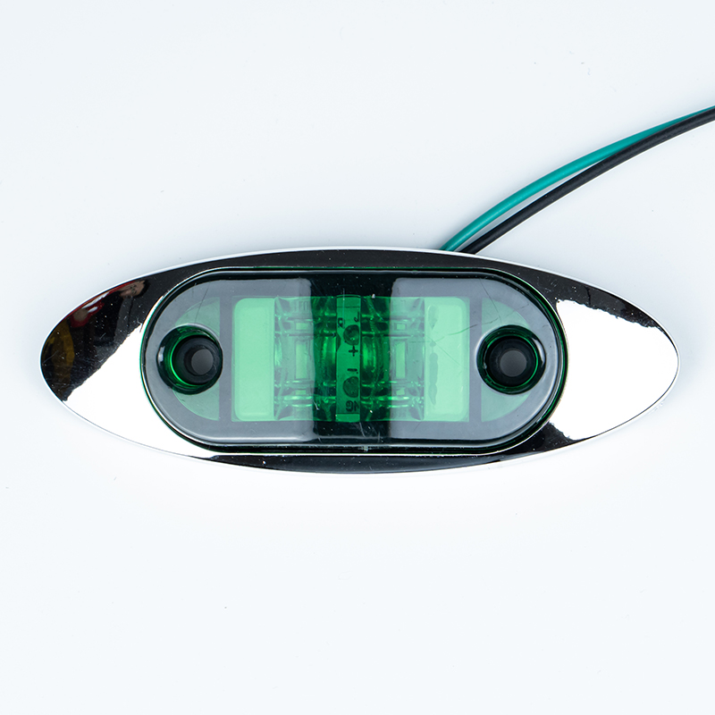 flash LED green color clearance light for truck