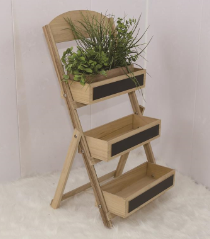 wooden shelf