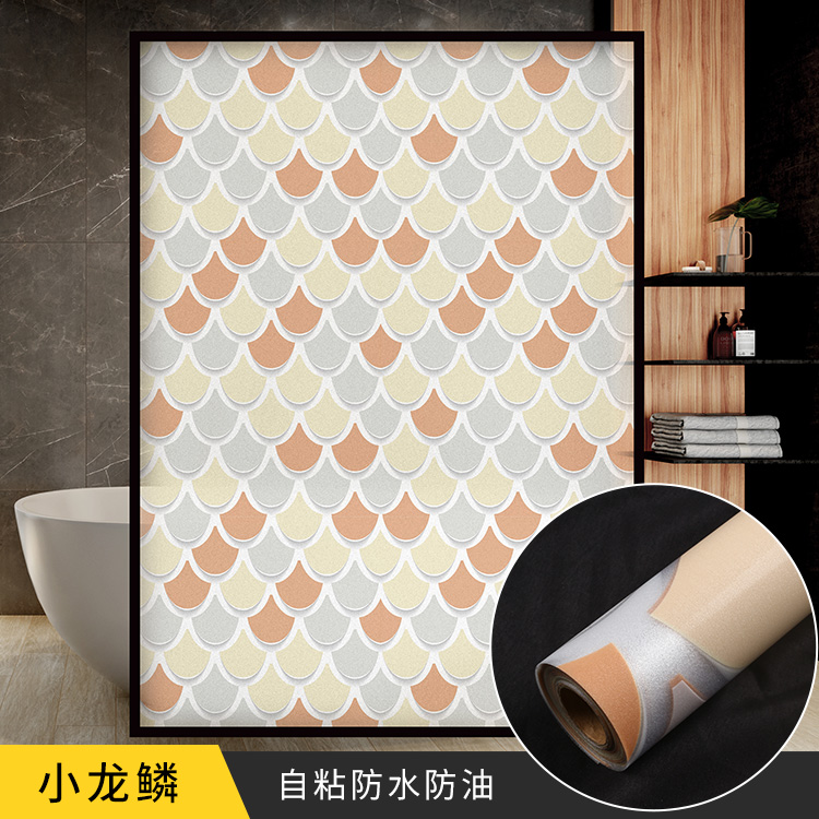 Bathroom printed Static window frosted film window sticker glass film Glss window sticker