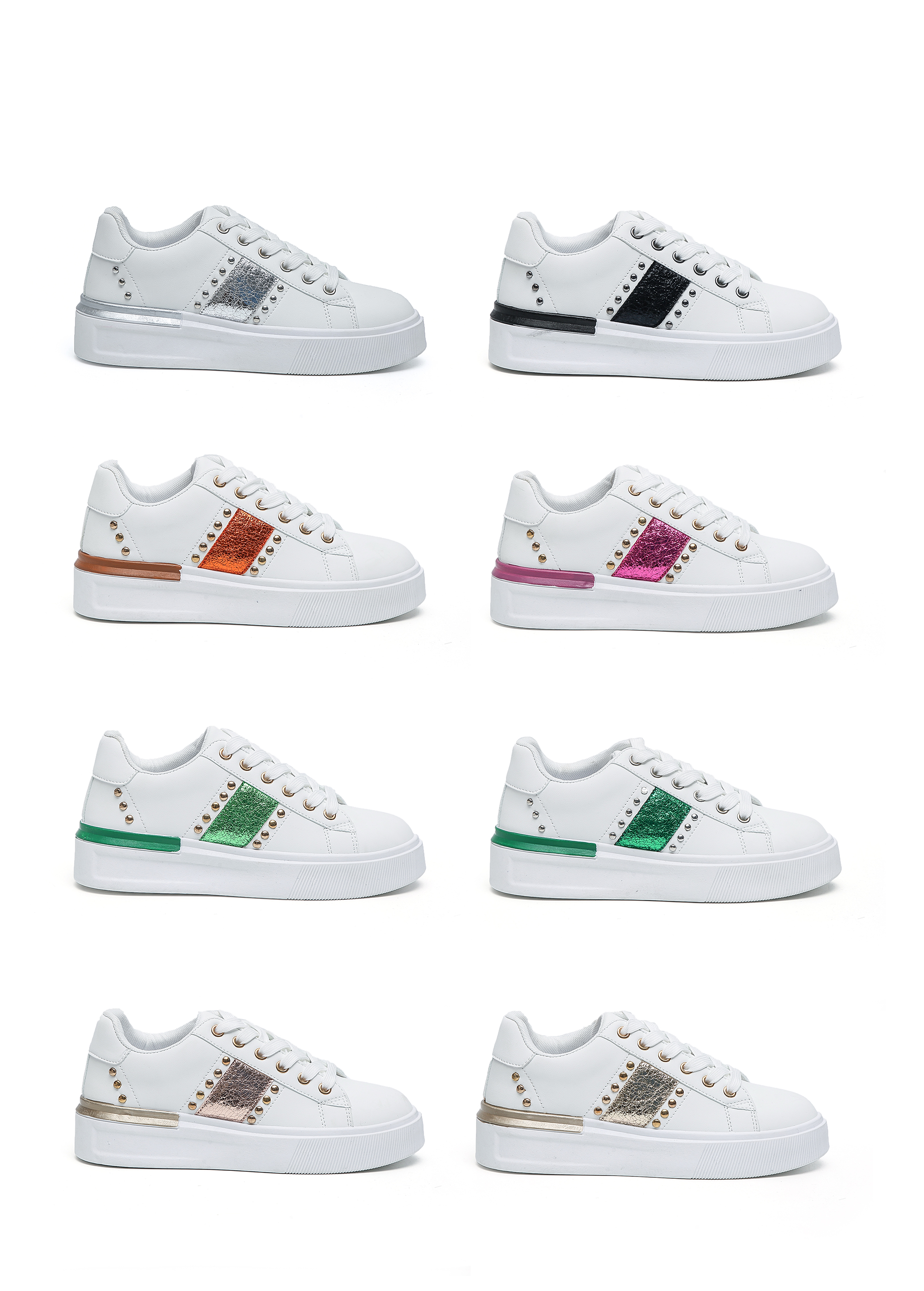Ladies Fashion Injection Sneaker