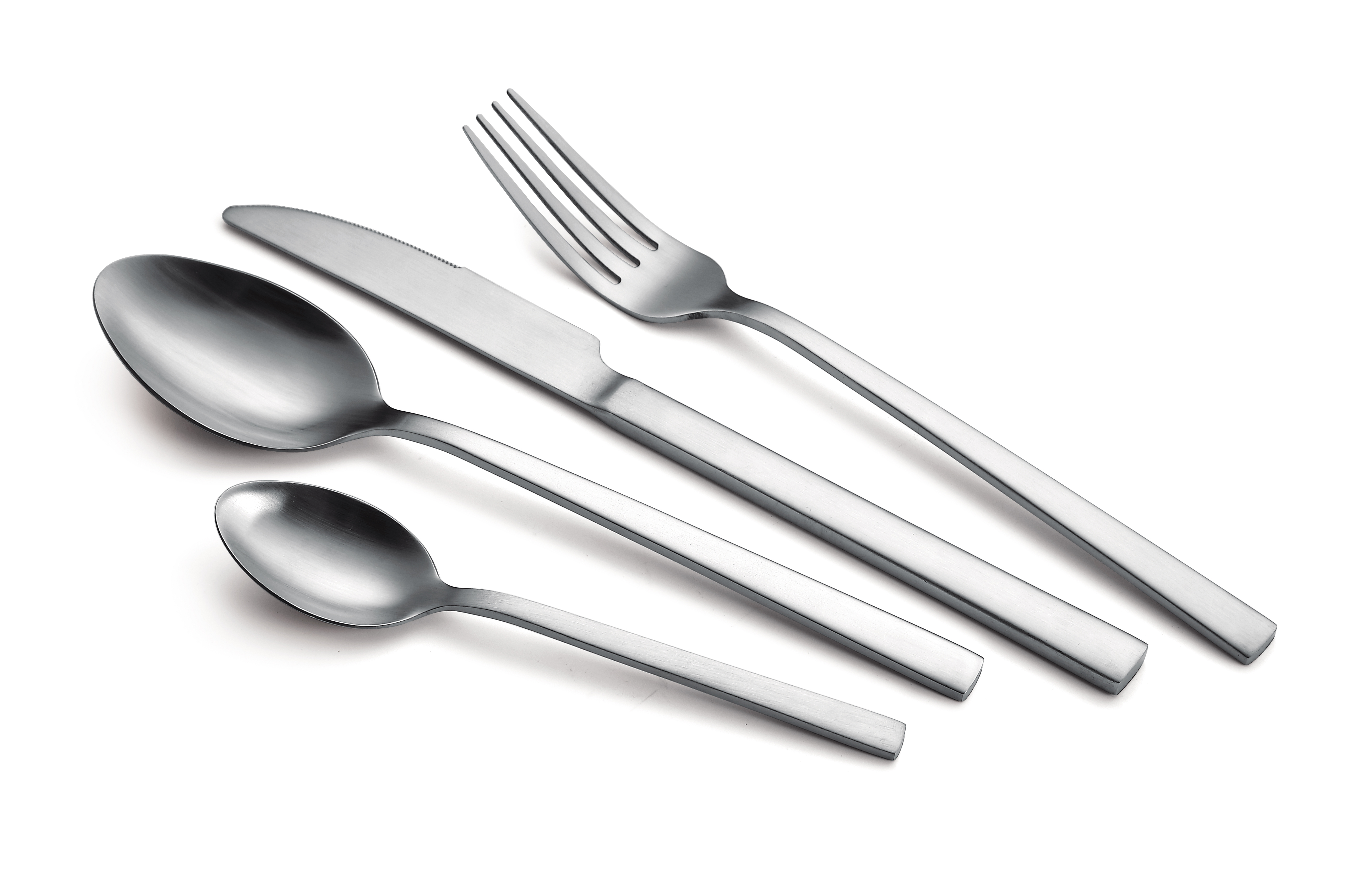 Classic matte high quality cutlery set