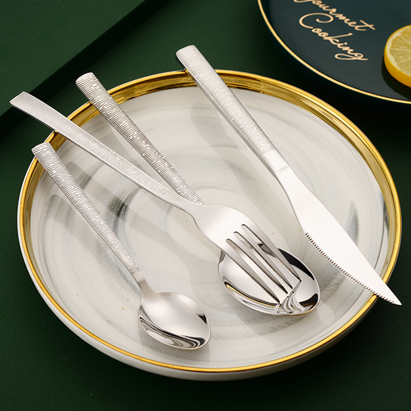 Classic hammer high quality cutlery set