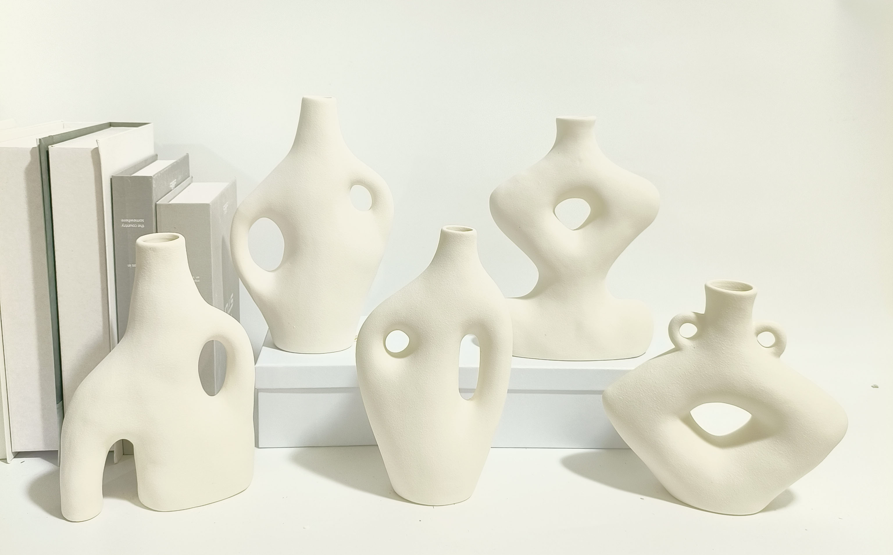Ceramic decoration, ceramic christmas item,vase, candle holder