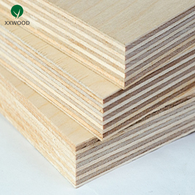 Phenolic Durable Poplar Hardwood Plywood Sheet 4x8 18mm okoume