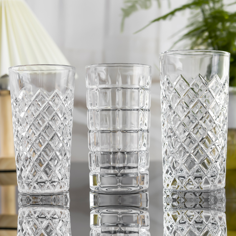 Water Cup Glass Wine Whisky Cup Tumbler for Juice