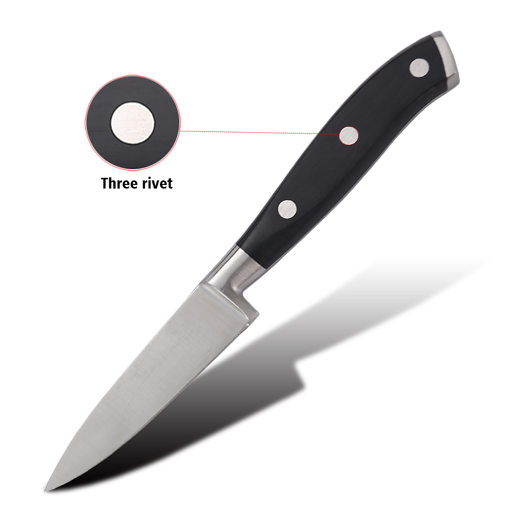 Hip-home paring knife kitchen fruit knife stainless steel with ergonomics handle