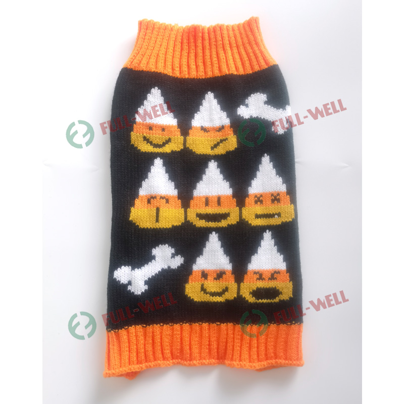 Halloween dog sweater
