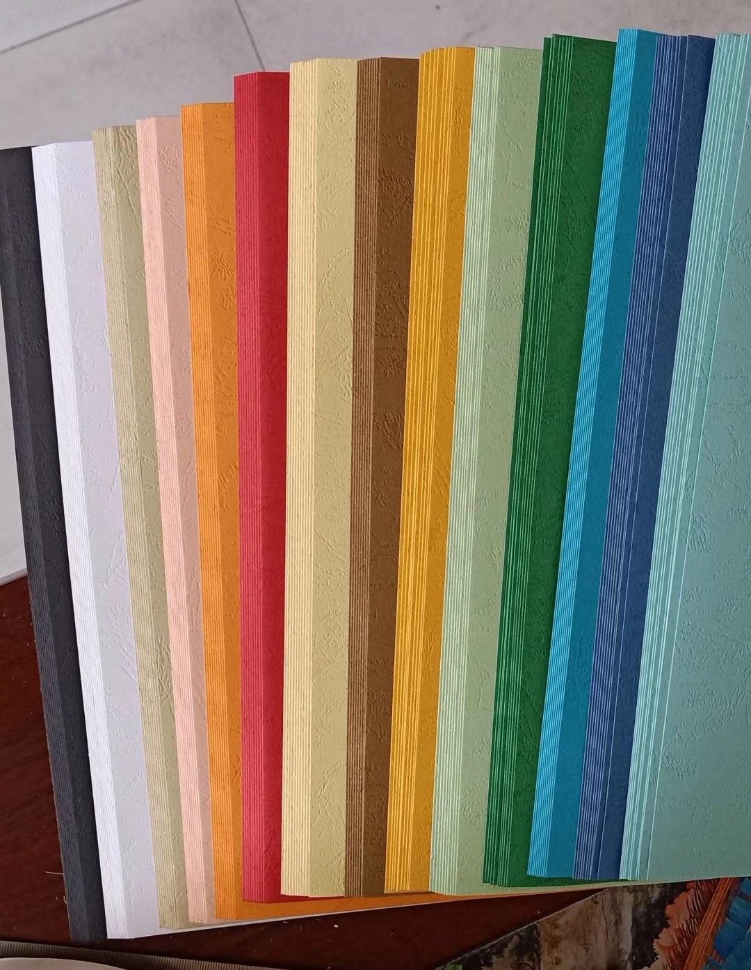 embossed paper