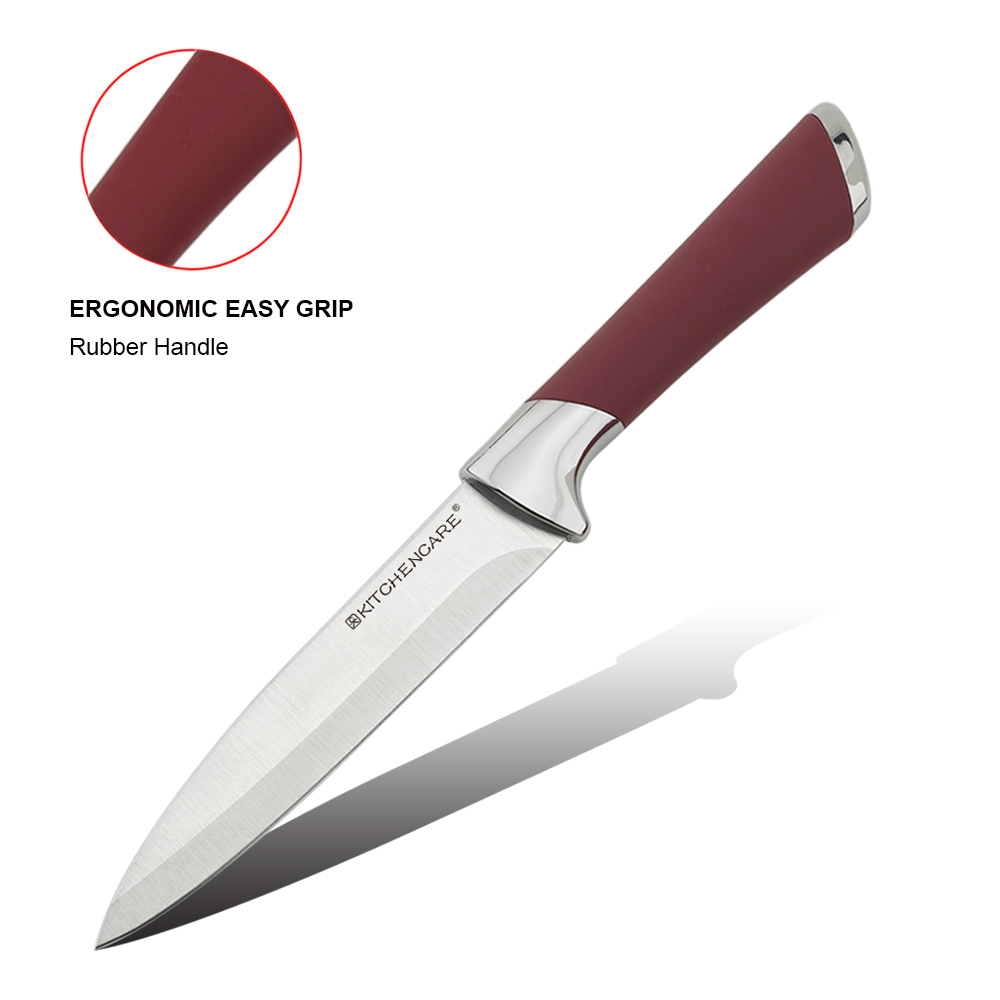 Hip-home utility knife kitchen paring knife hot selling with red handle