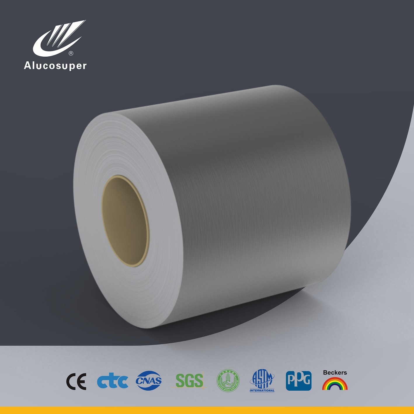 Alucosuper imitation zing titanium prepainting aluminum coil