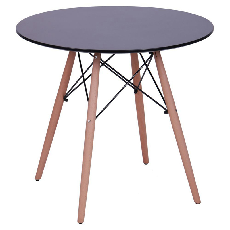 Nordic Luxury Cheap Modern Dining Restaurant Furniture Modern Wood Round Dinning Table With Chairs