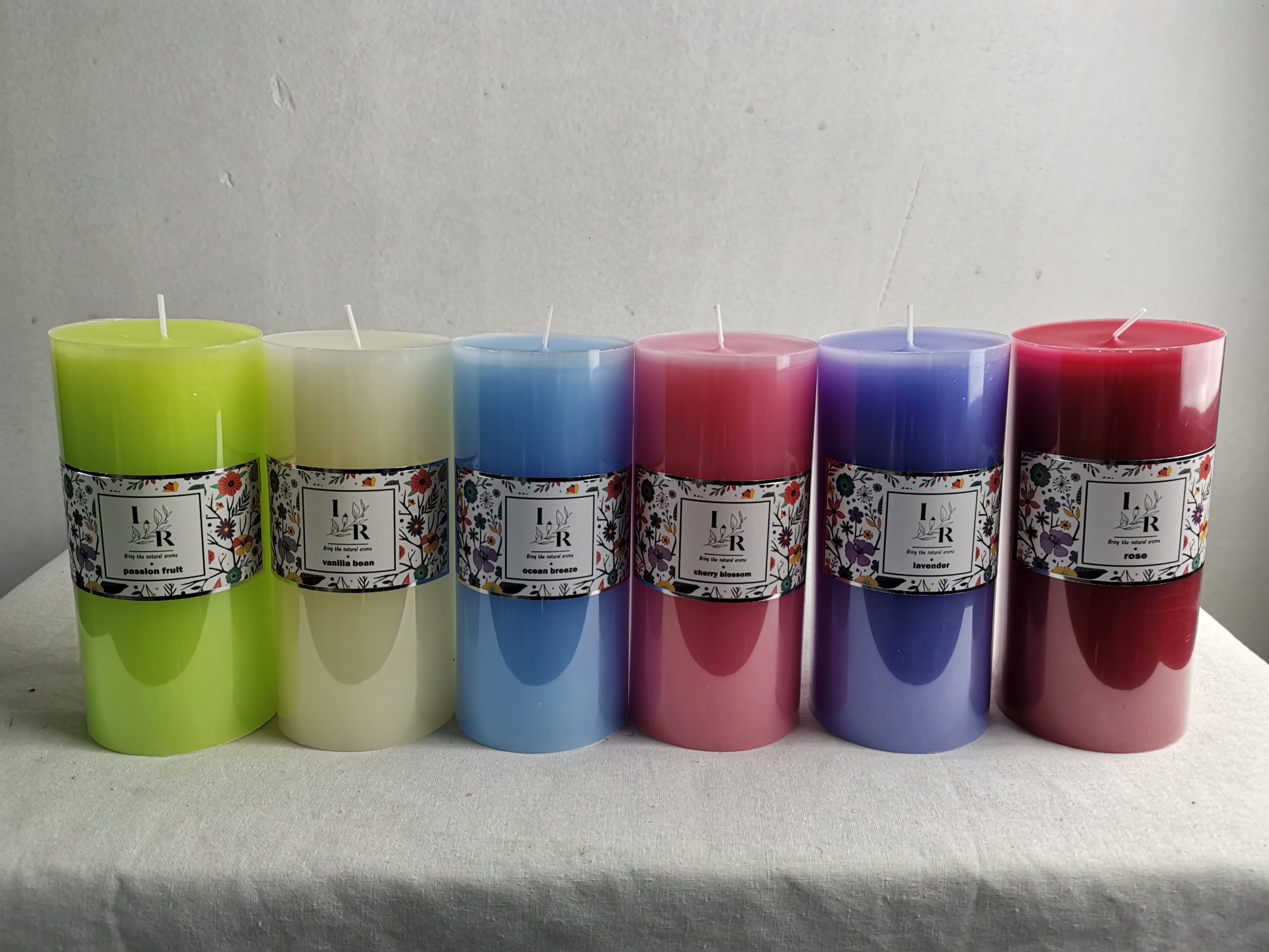 Everlight candle pillar candles