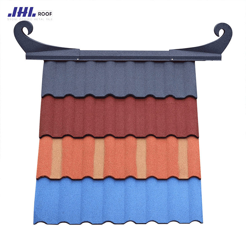 Milano stone coated metal tiles